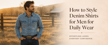 How to Style Denim Shirts for Men for Daily Wear