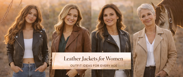 Leather Jackets for Women: Outfit Ideas for Every Age