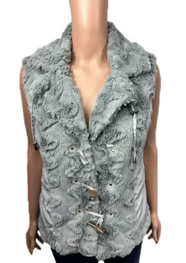 Western Knitted Vest Style#-23F575-GRY