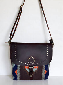 Crossbody Laptop Bag- Genuine Leather & Secure Closure