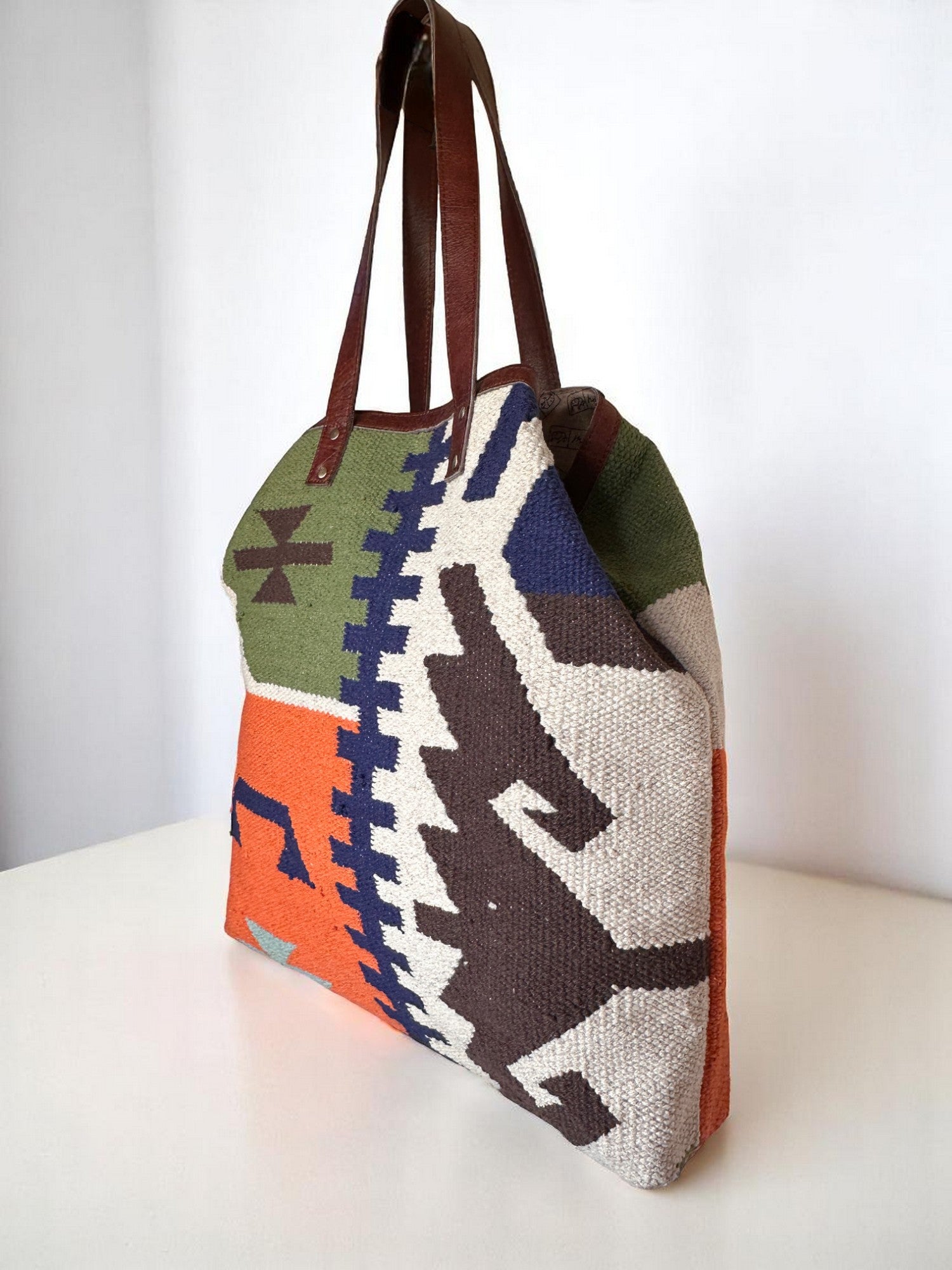 Southwestern Woven Tote Bag