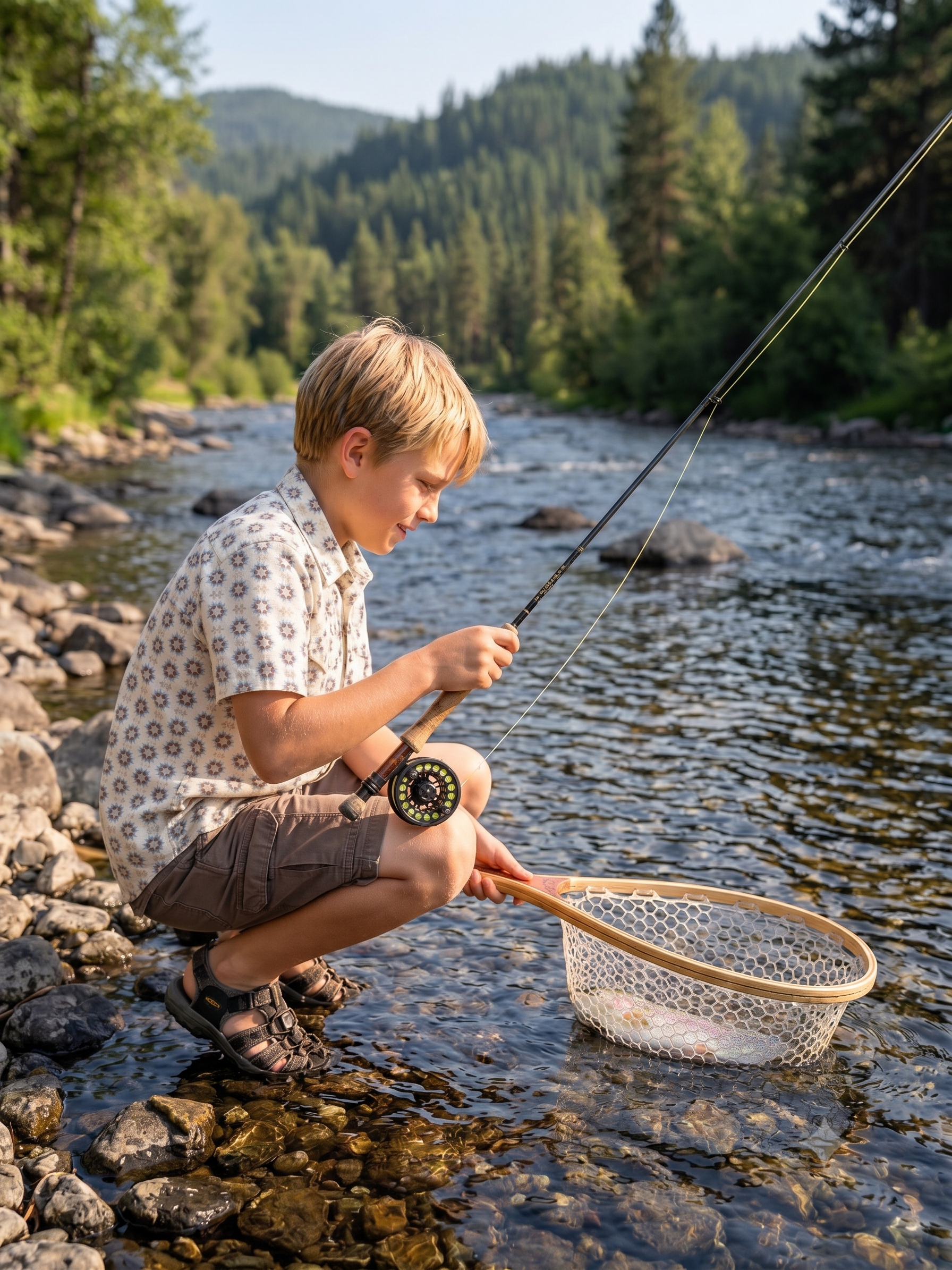 Boys' Western Fishing Shirt | Style ATWF-106