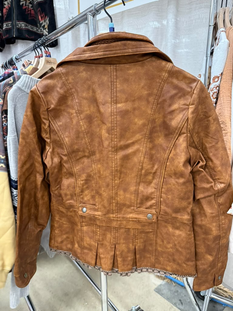 Ladies' Faux Leather Jacket | Style BF-1701-3100