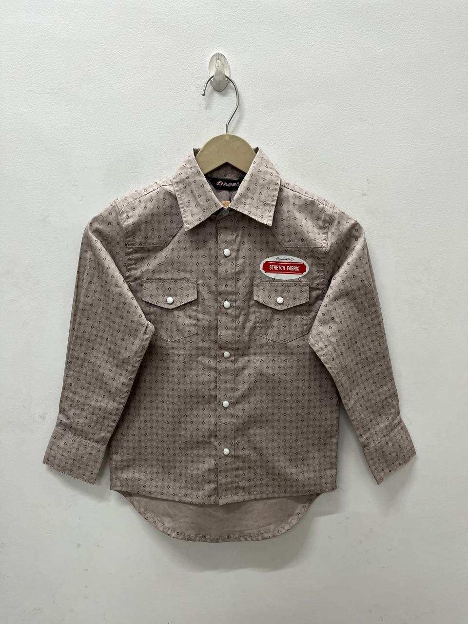 Boys' Western Snap Shirt with Stretch | Style BF-26804