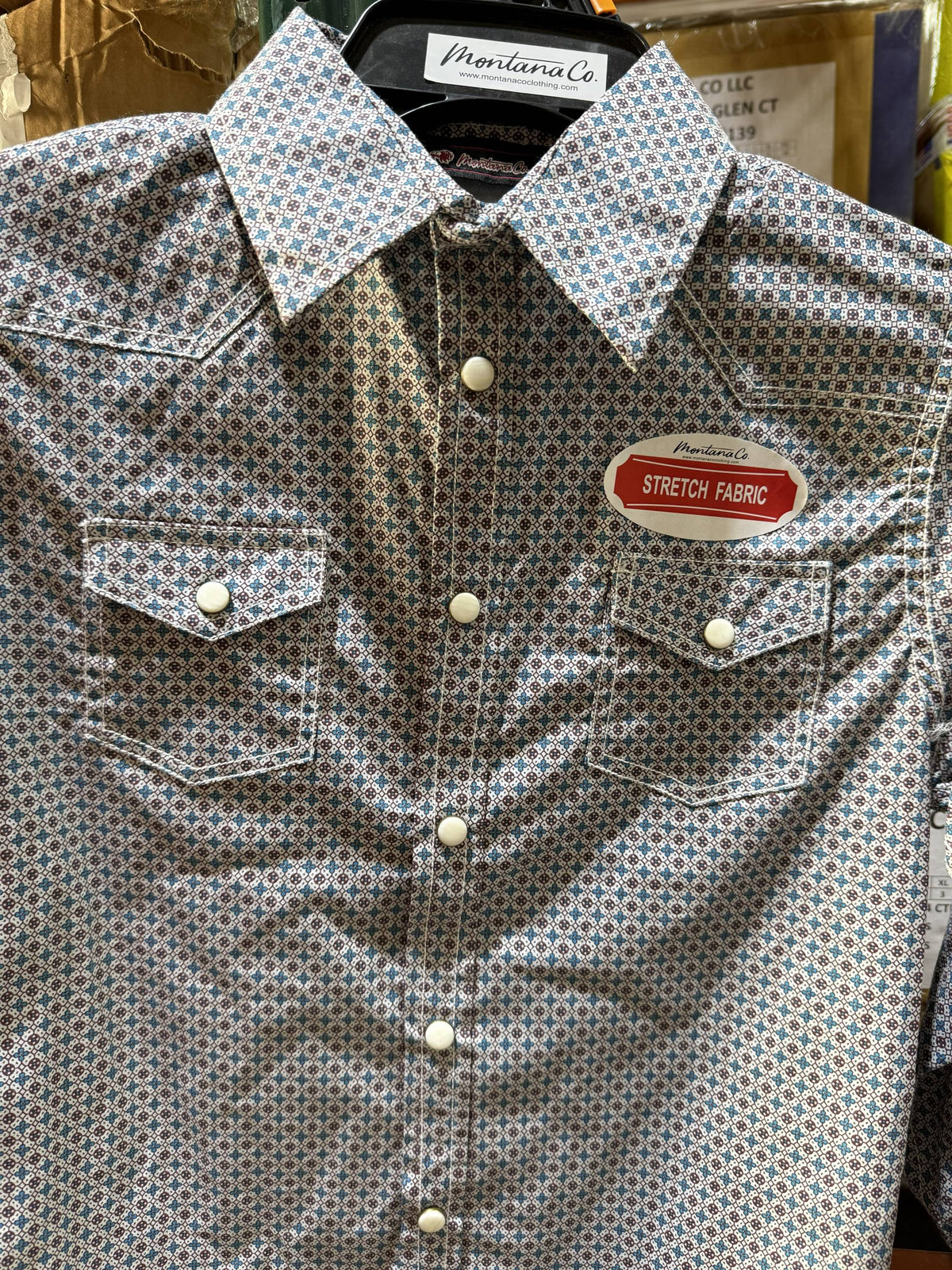 Boys Premium Cotton Western Snap Shirt | BL-2606