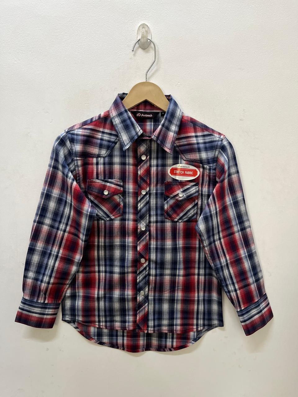 Boys' Western Snap Shirt with Stretch | Style BP-26901