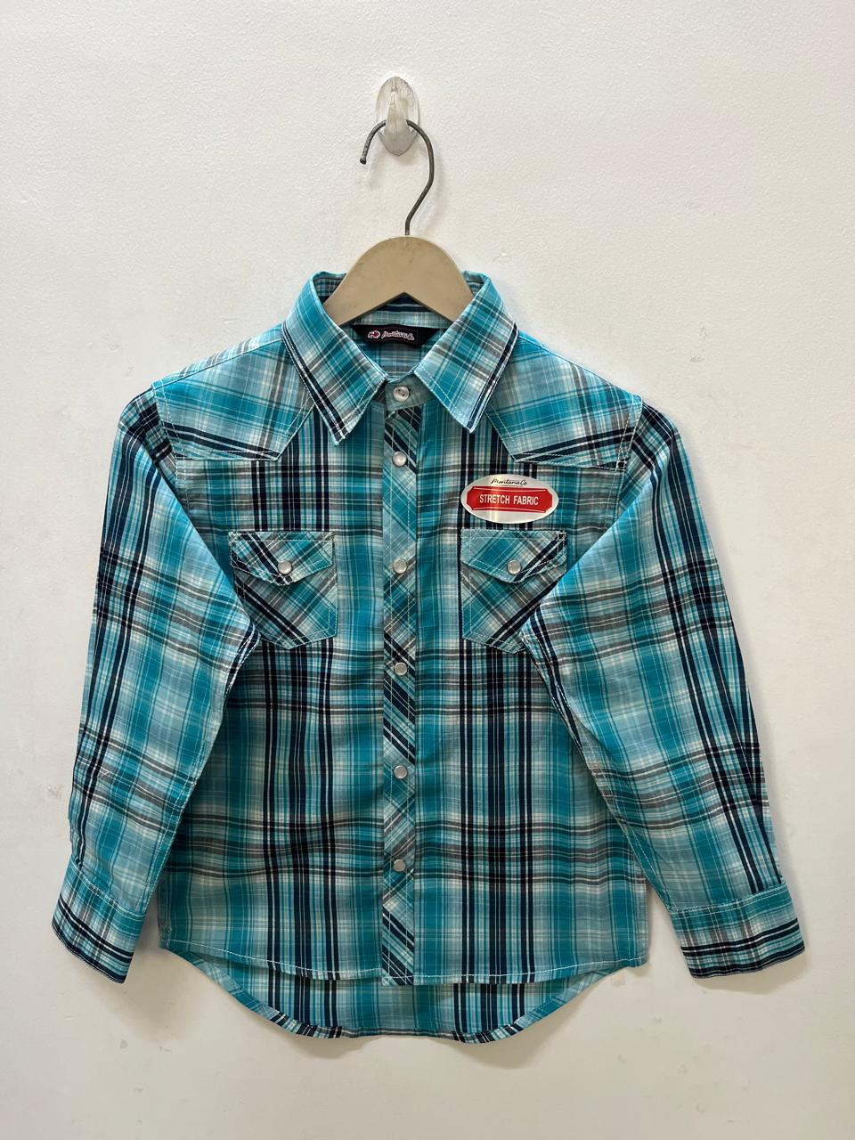 Boys' Western Snap Shirt with Stretch | Style BP-26903