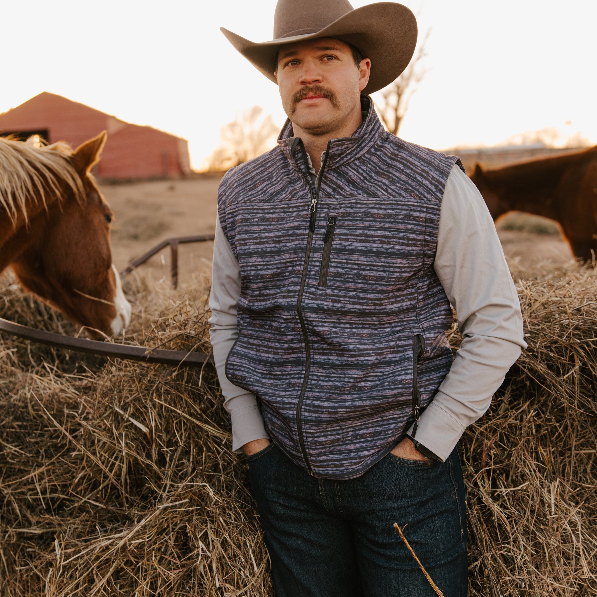 Men's Bonded Softshell Vest