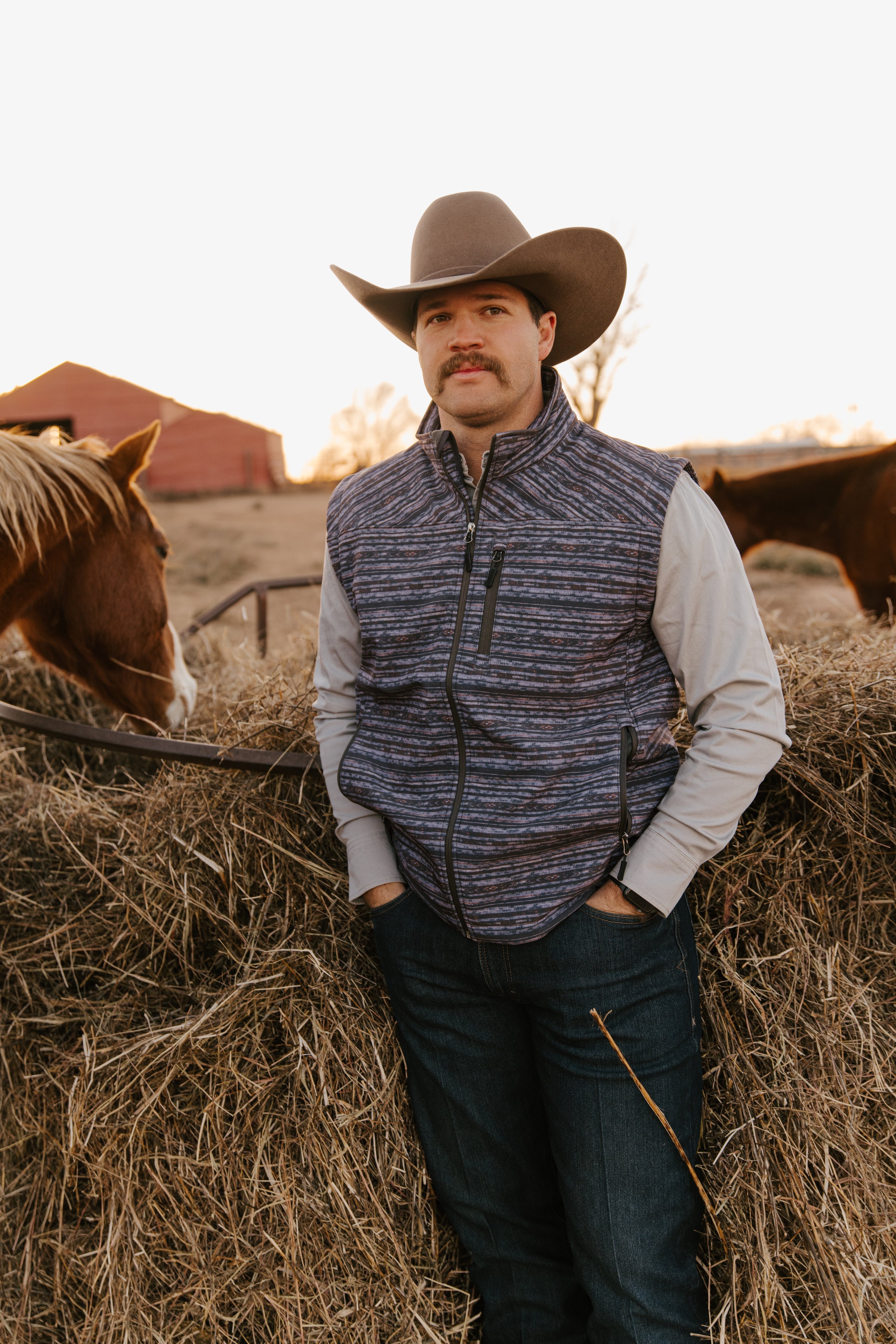 Men's Bonded Softshell Vest