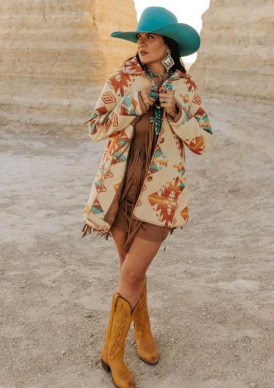 Ladies' Southwestern Coat | Style L-2622