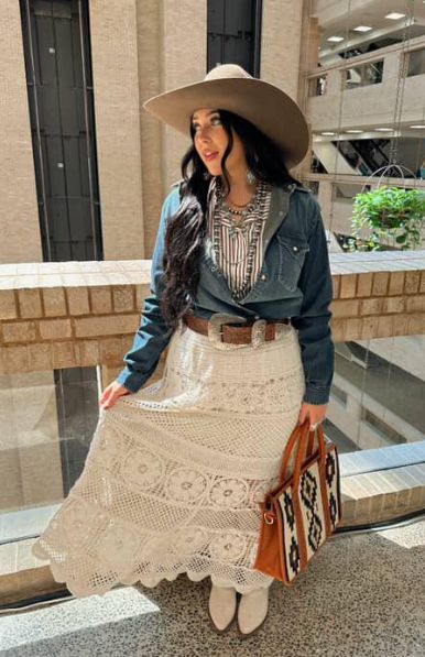 Ladies Skirt-MONCROCHET501