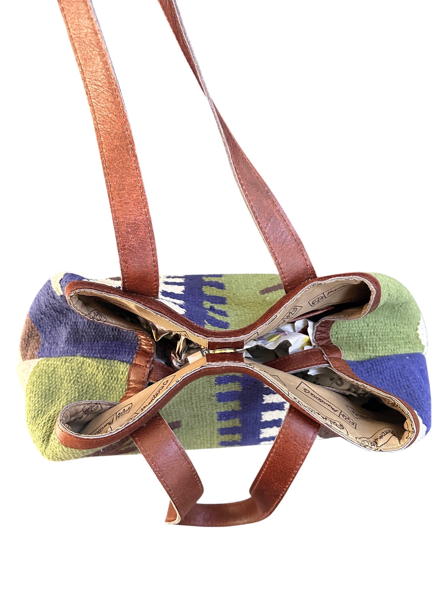 Southwestern Woven Tote Bag. 5391