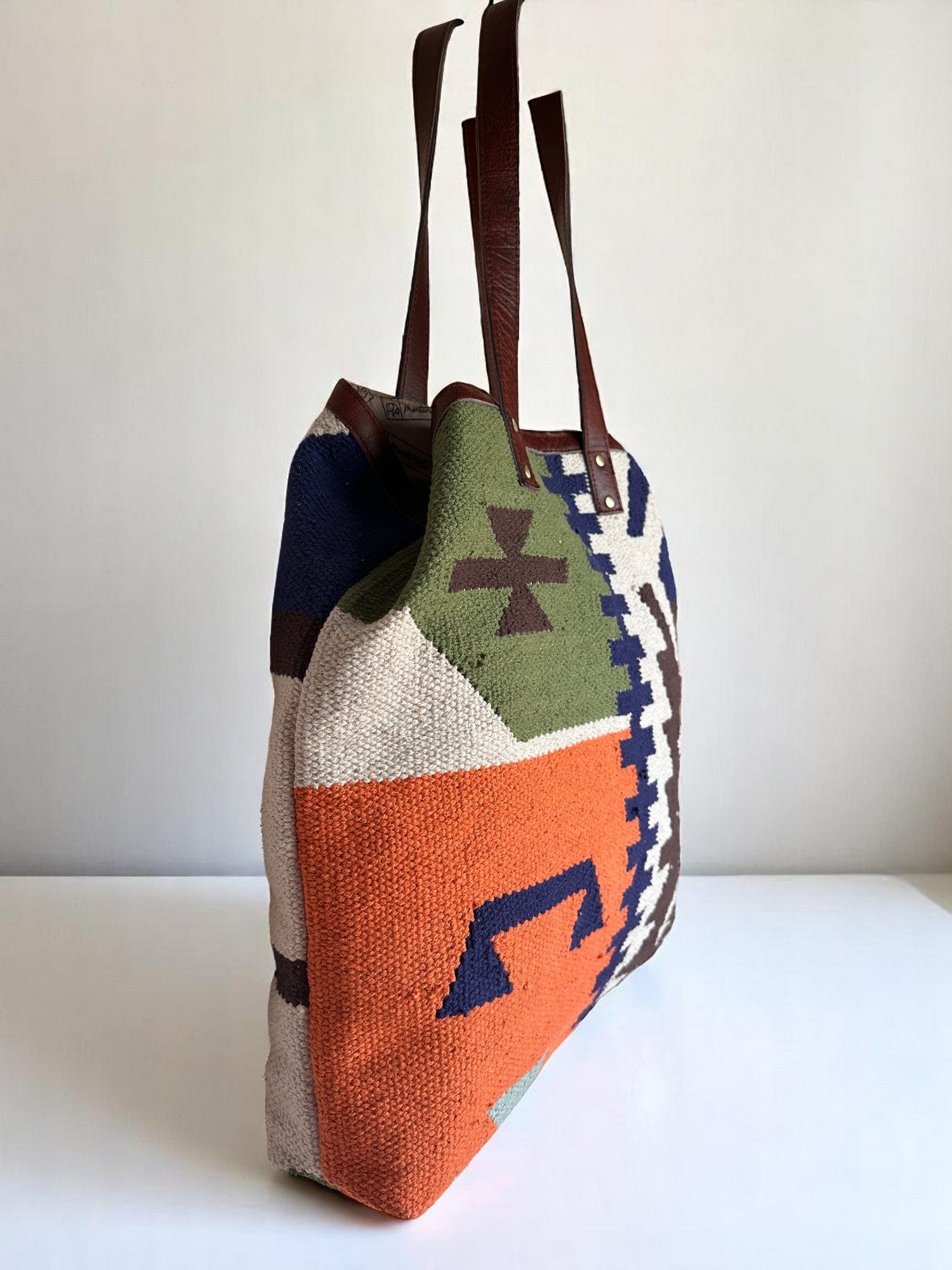 Southwestern Woven Tote Bag. 5391