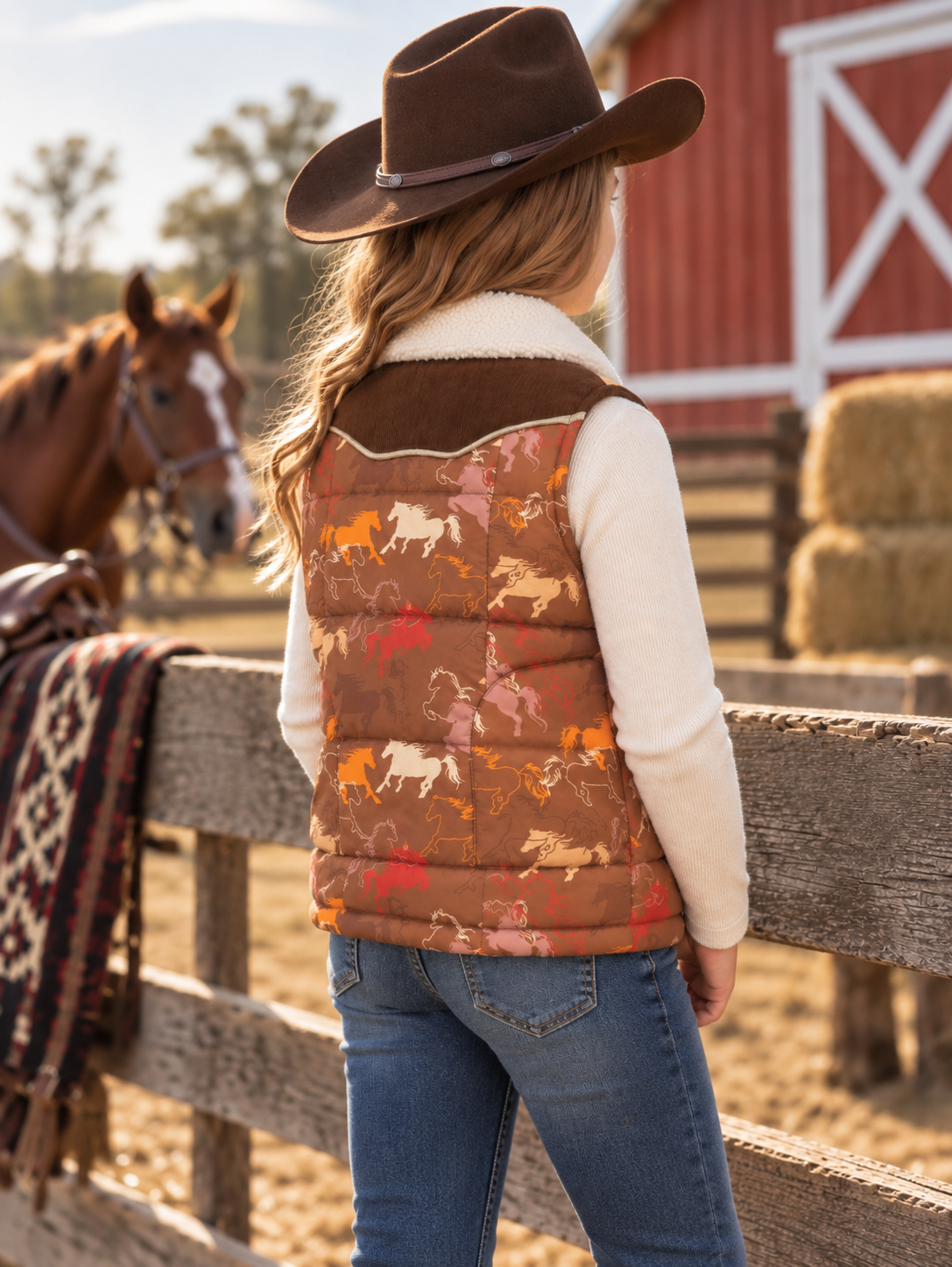 Girls' Polyfill Vest | Style D-2509034