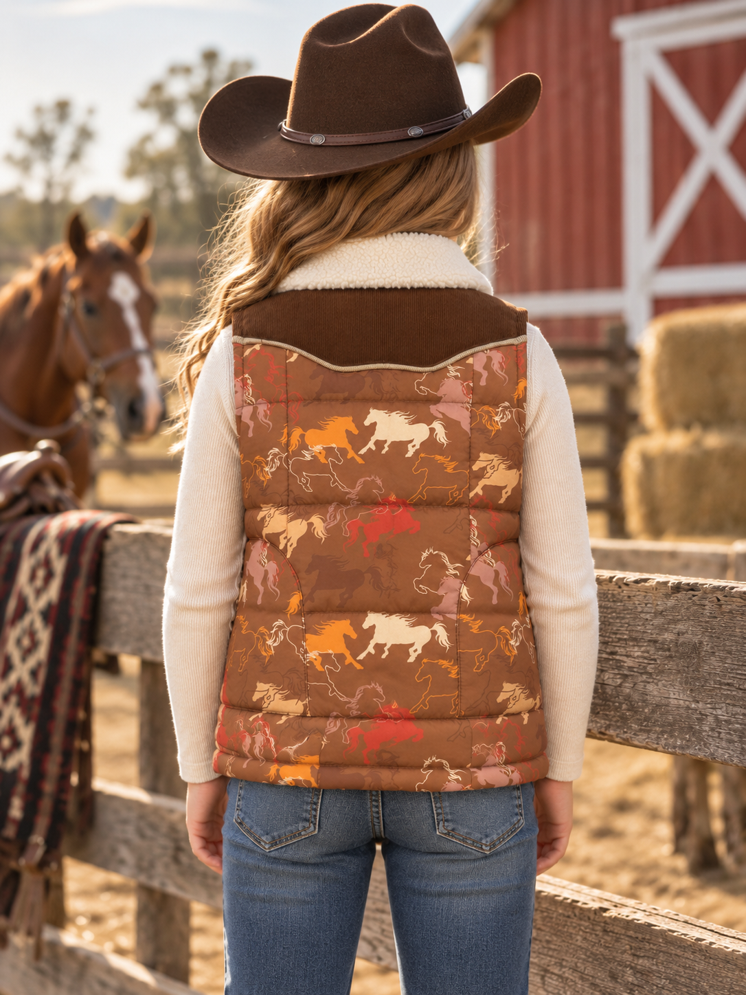 Girls' Polyfill Vest | Style D-2509034