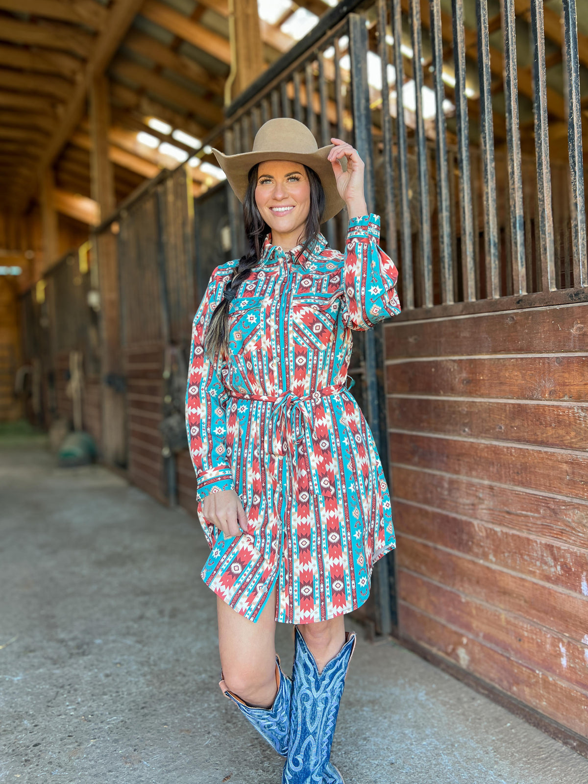 Ladies' Aztec Dress | Style DA26-102
