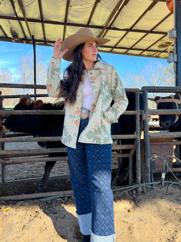 Ladies' Aztec Western Coat | Style DA26-109
