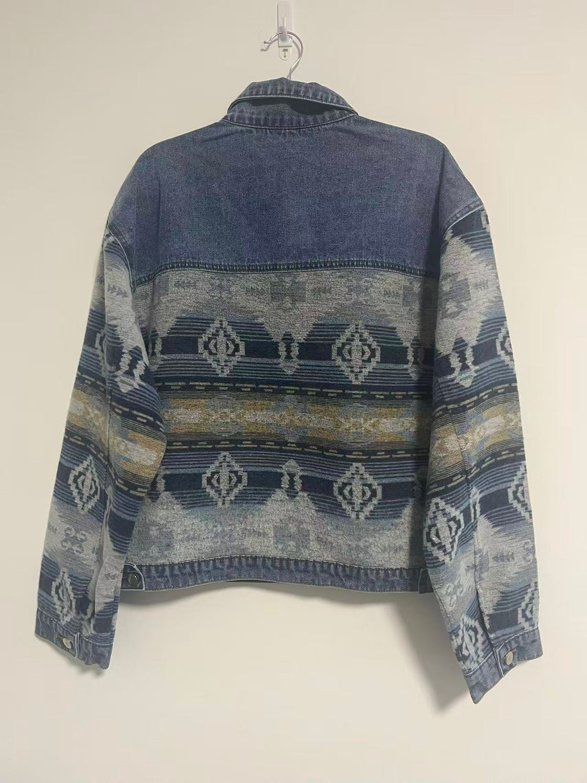 Ladies' Western Jacquard Denim Jacket | Style DA26-101