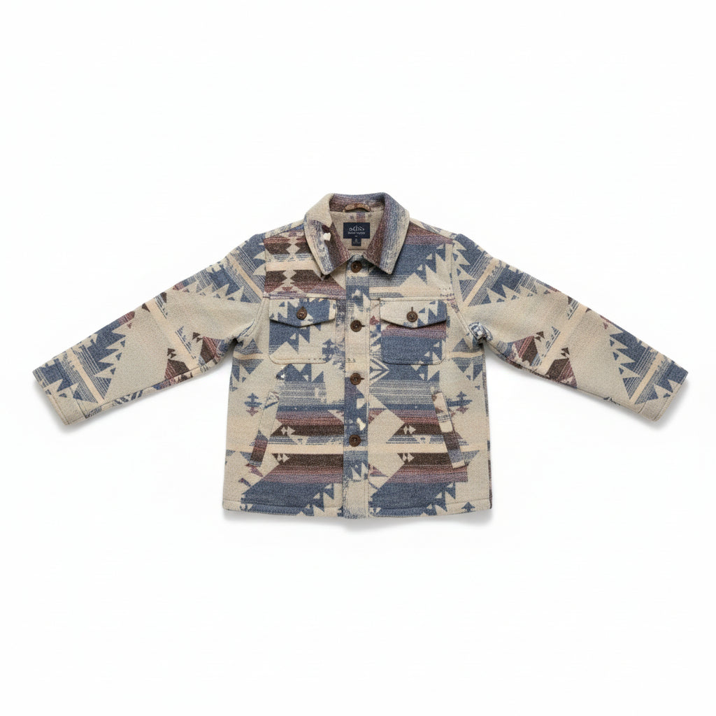 Girls' Aztec Shirt Jacket | Style DAG26-113