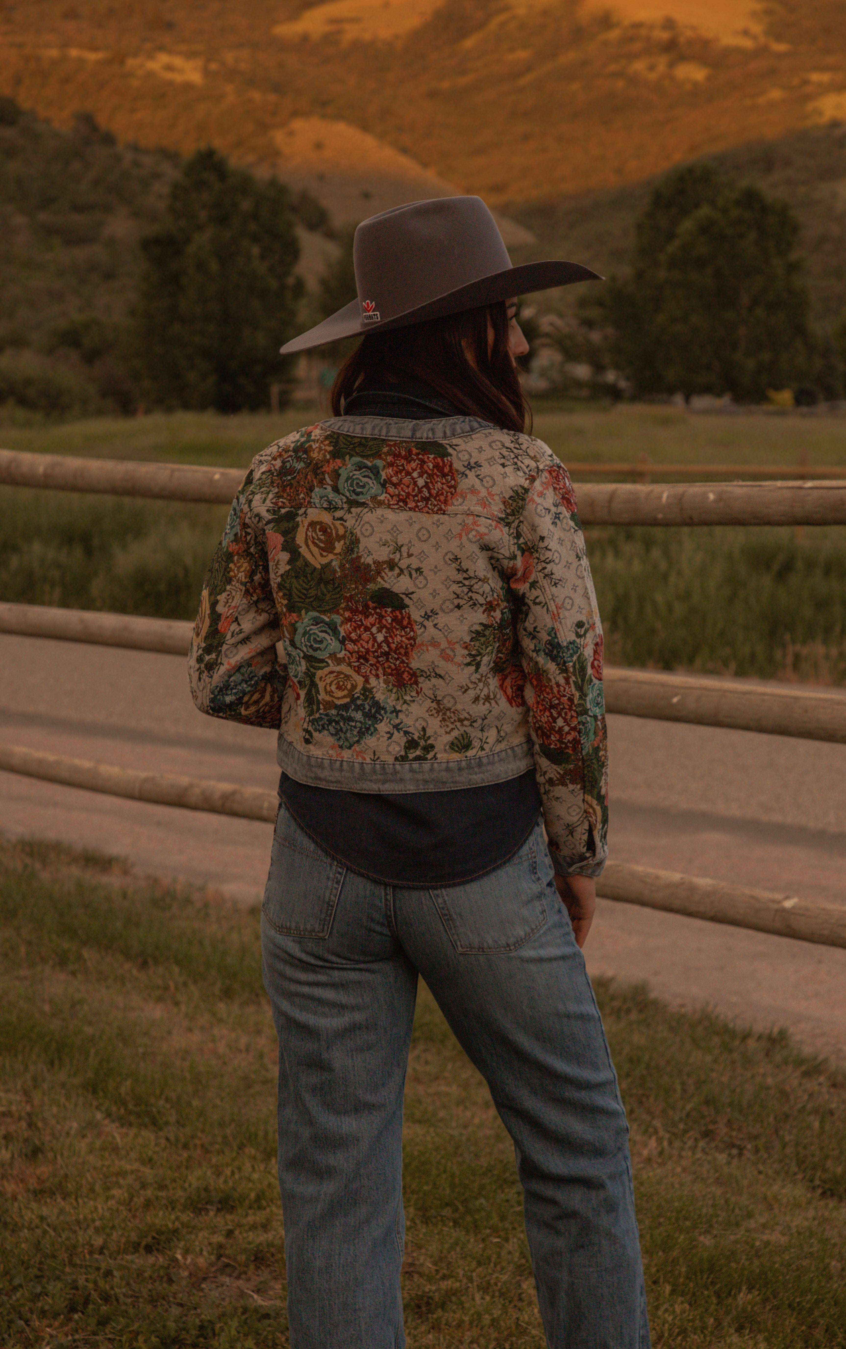 LADIES WESTERN DENIM JACKET- DNMPRT-2