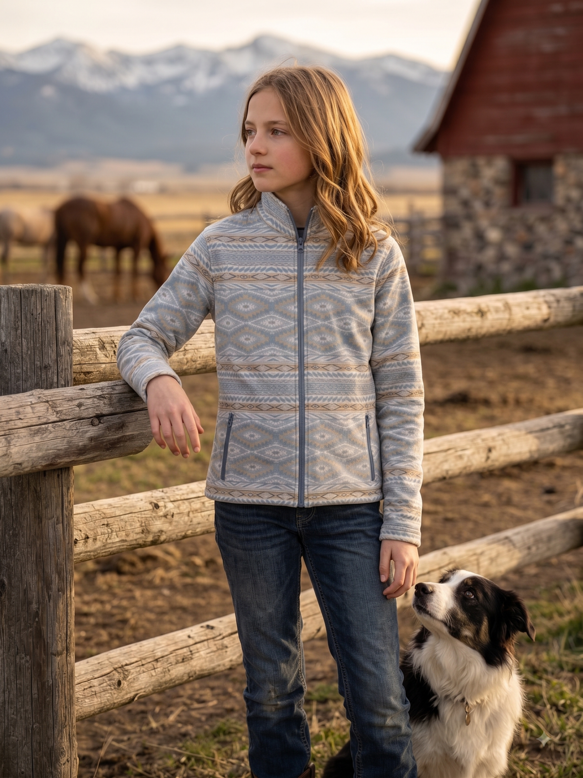 Girls' Softshell Jacket | Style GJ-261107