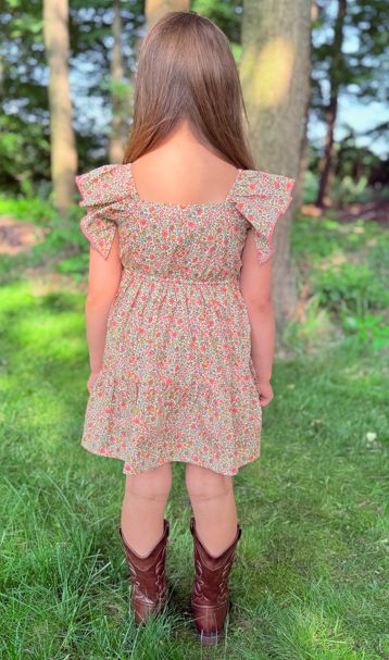 Girls Western Woven Dress.GMA-2049