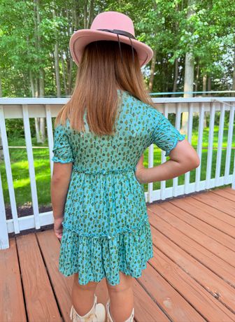 Girls Western Knit Dress.GMA-2077