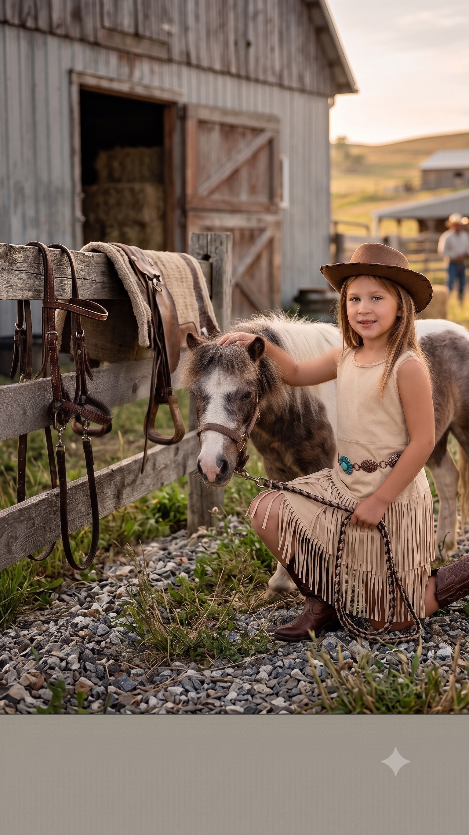 Girls' Western Fringe Dress | Style 2505281