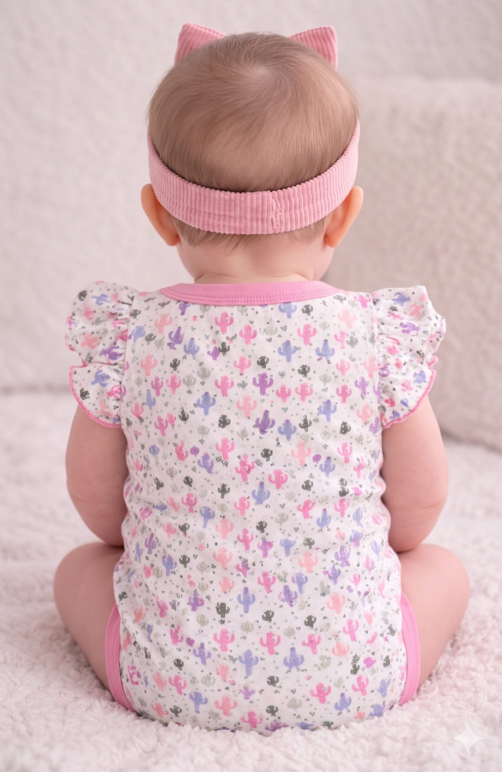 Girls Western Print Onesies MC-6