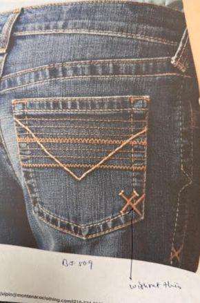 Infant Western Stretch Jeans | I-BJ-509