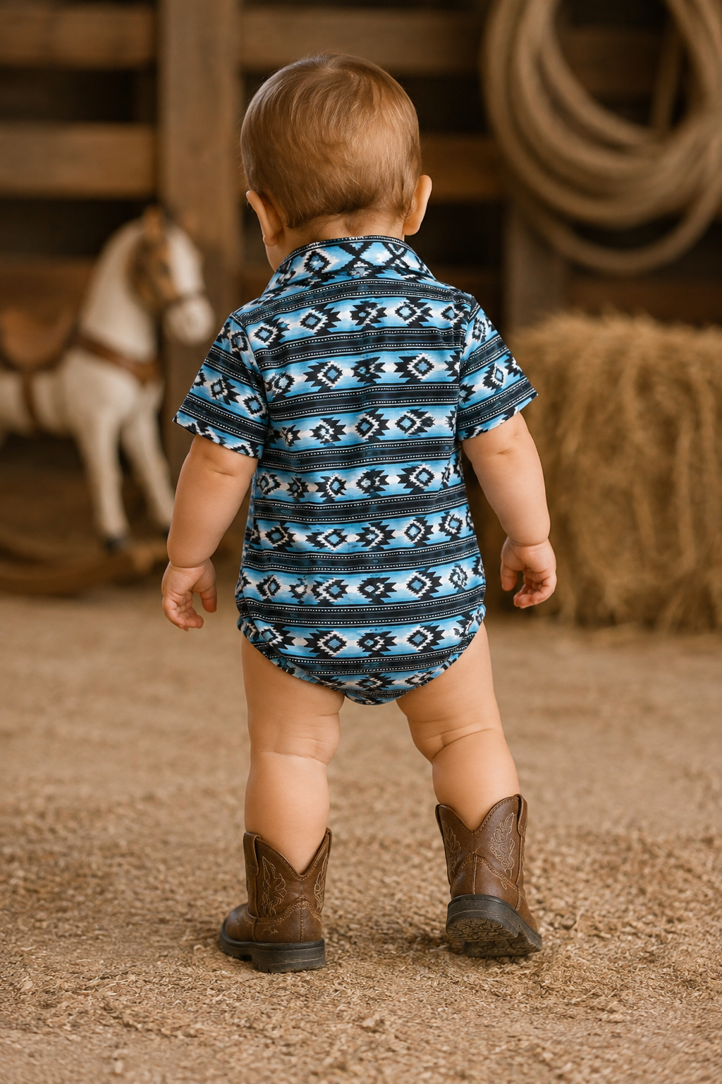 Infant Western Polo Onesie | Style I-POLO-03