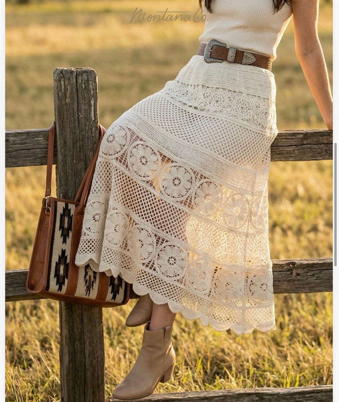 Ladies Skirt-MONCROCHET501