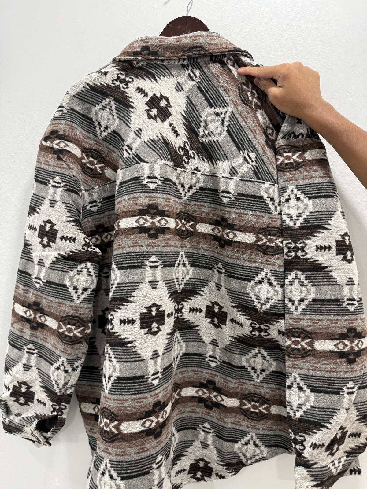 Ladies' Aztec Shacket | Style DA26-104