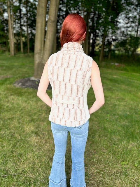 Women's Wool Vest  Style#-L-24131