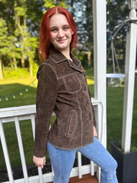 Women's Leather Jacket Style#-L-24553