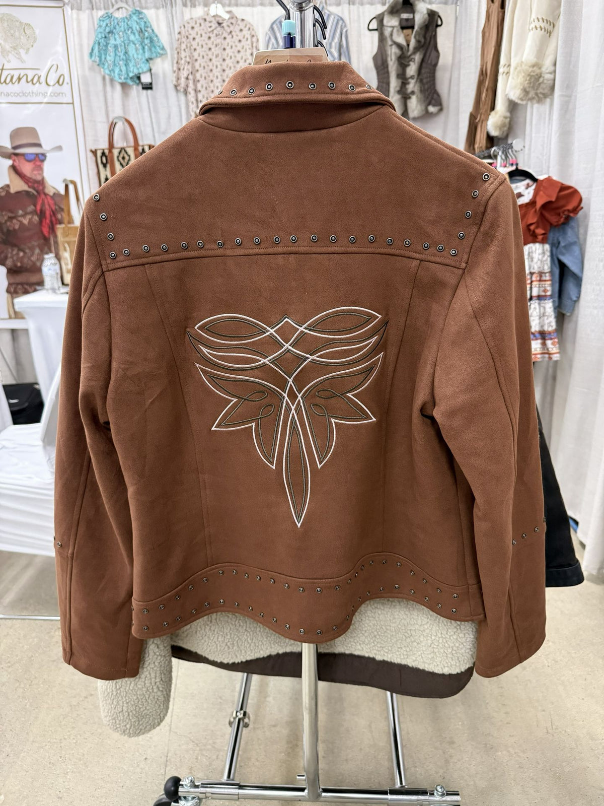 Ladies' Faux Suede Western Jacket | Style L-2606