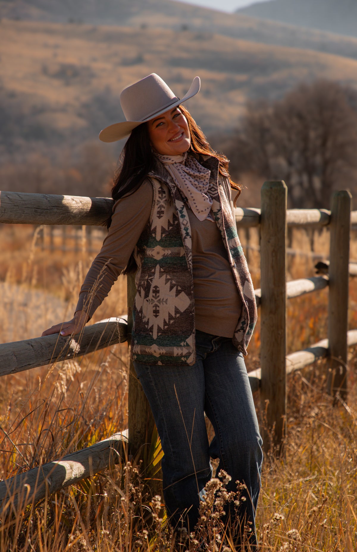 Ladies' Southwestern Vest | Style L-2613