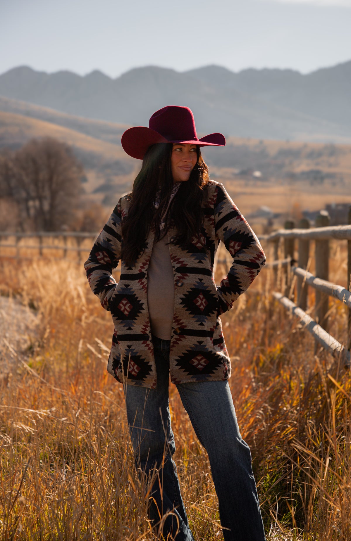 Ladies' Southwestern Coat | Style L-2618