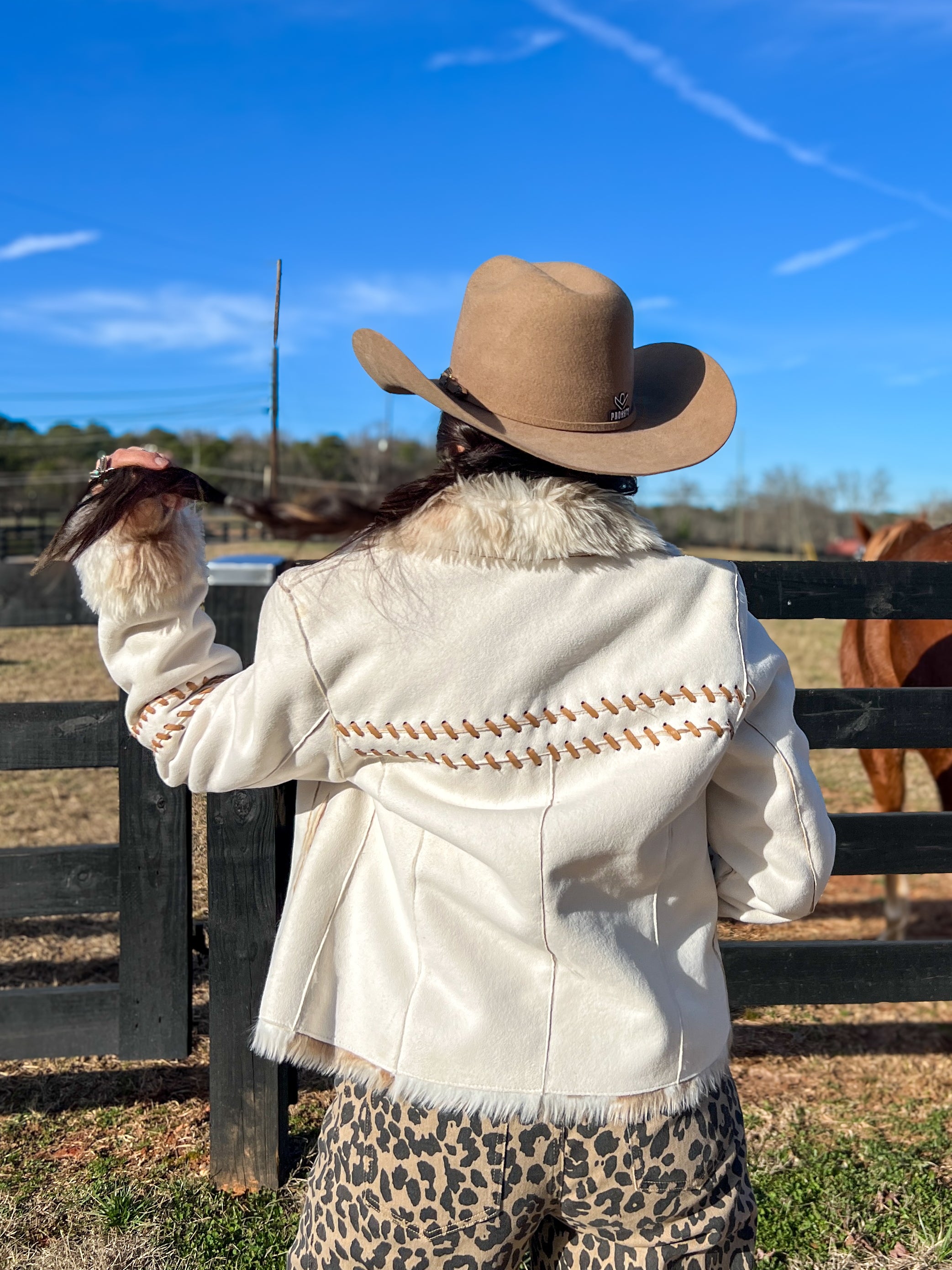 Ladies' Western Sherpa Jacket | Style L-26205