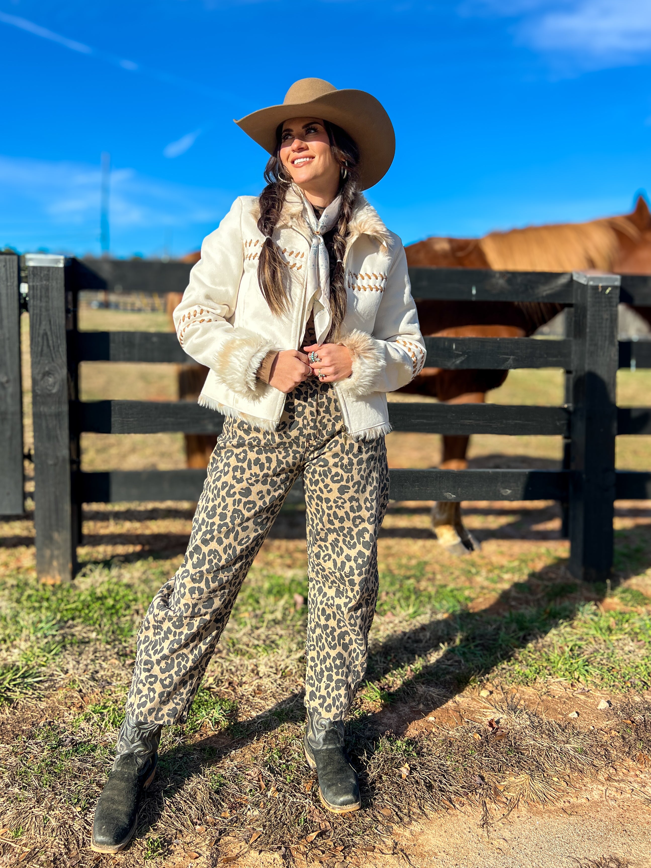 Ladies' Western Sherpa Jacket | Style L-26205
