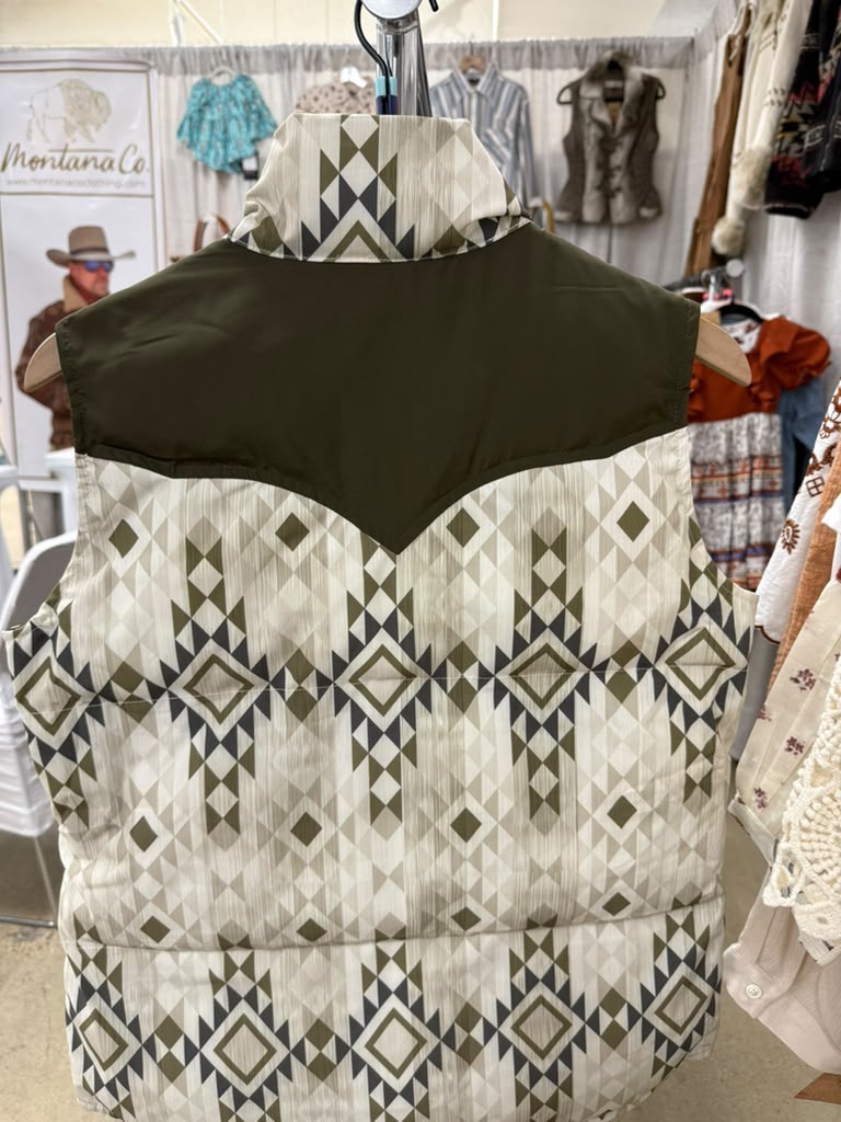 Ladies' Quilted Western Vest | Style L-2620
