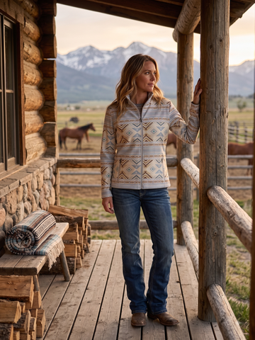 Ladies' Western Softshell Jacket | Style LJ261106