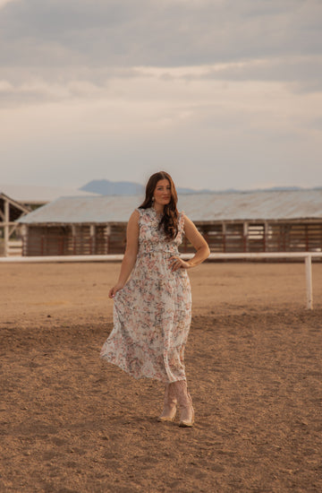 Ladies' Western Woven Dress | Style LMA-2069