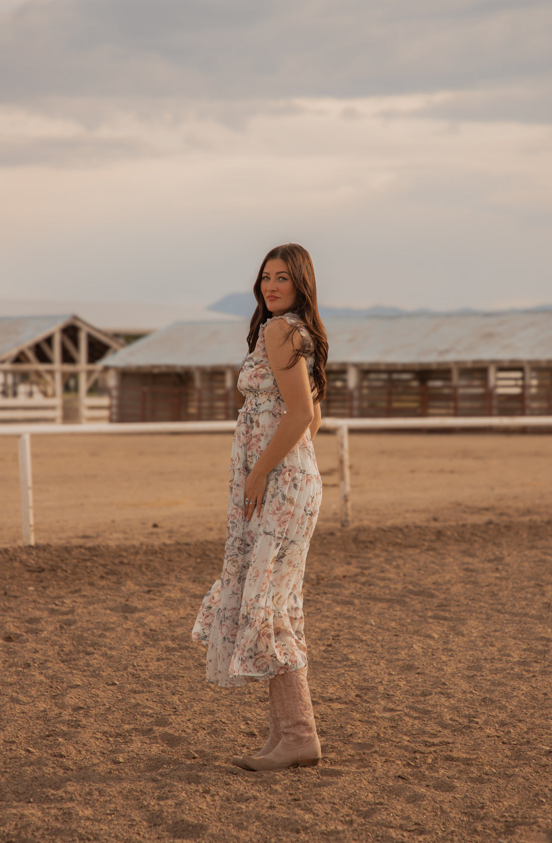 Ladies' Western Woven Dress | Style LMA-2069