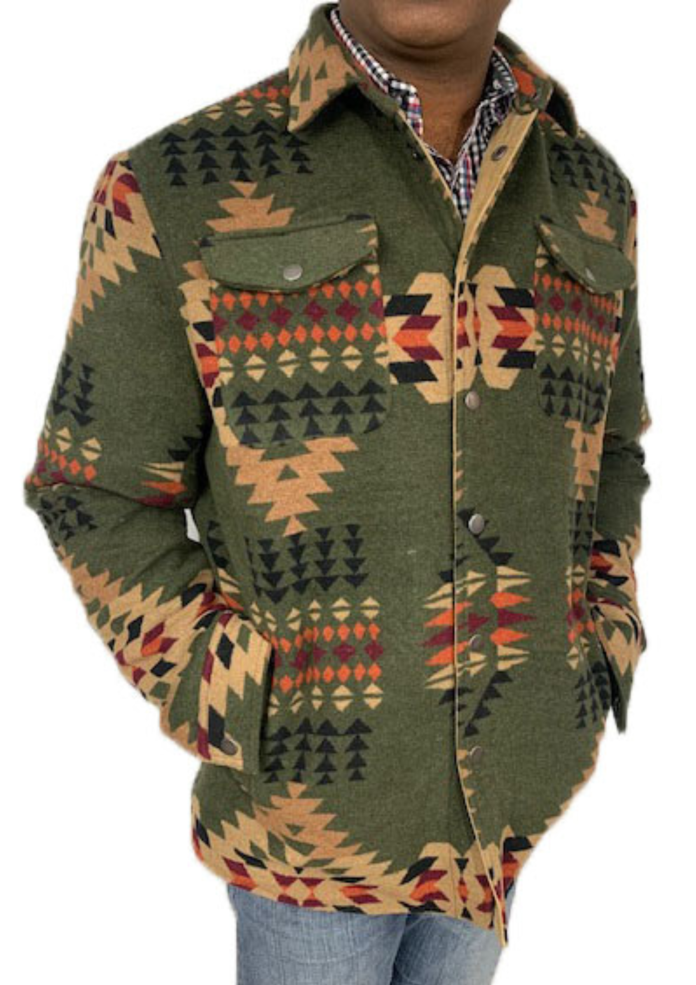 Men's Western Aztec jacket Style#-M-24202