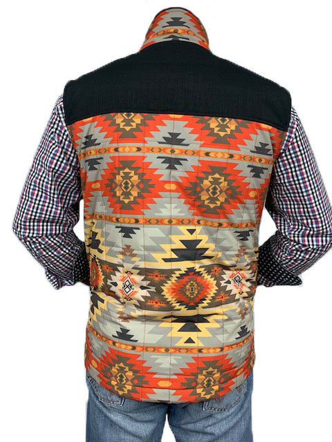 Men's Western Aztec Vest Style#-M-24205
