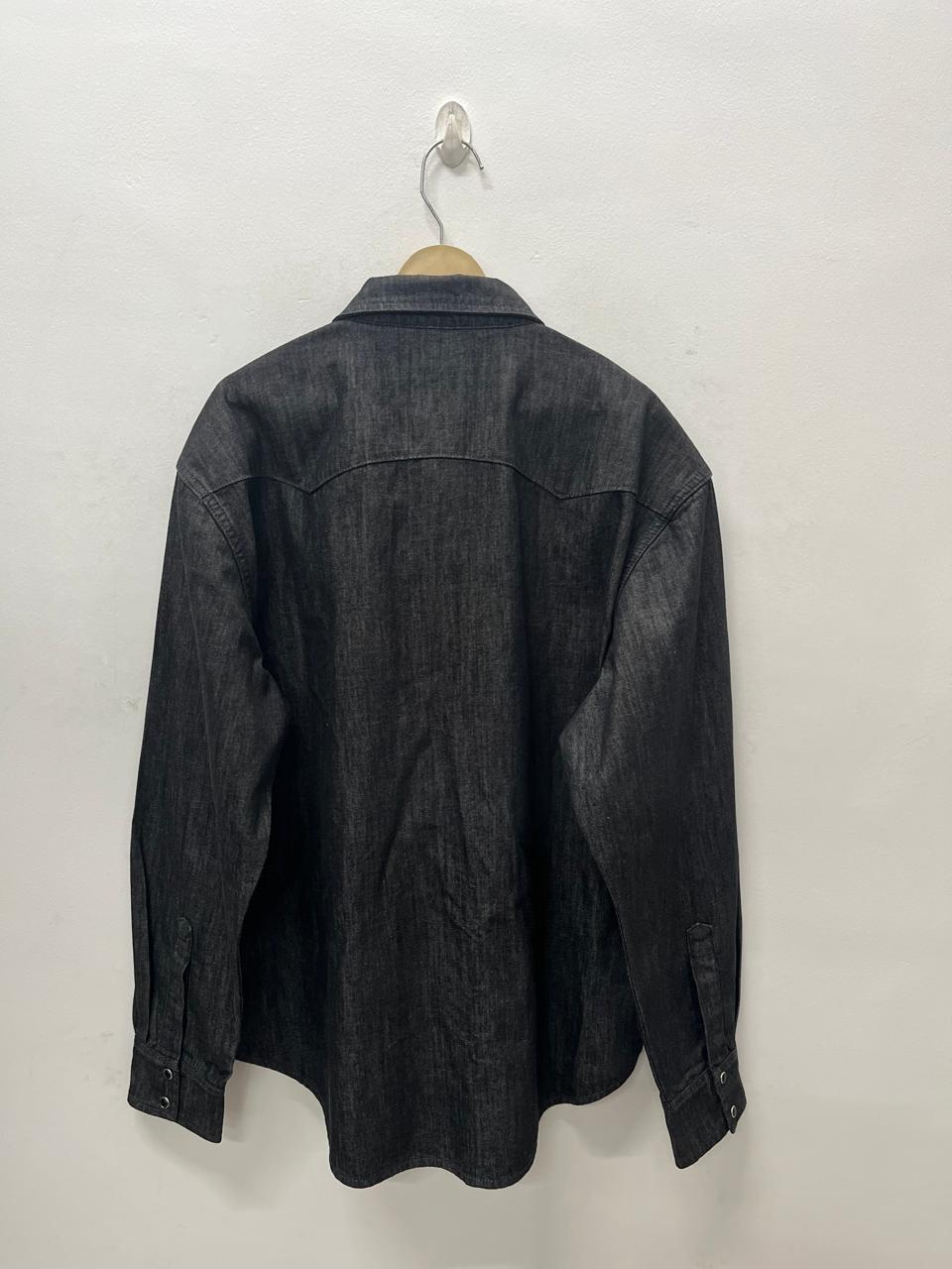 Men's Western Denim Snap Shirt | Style M-261106