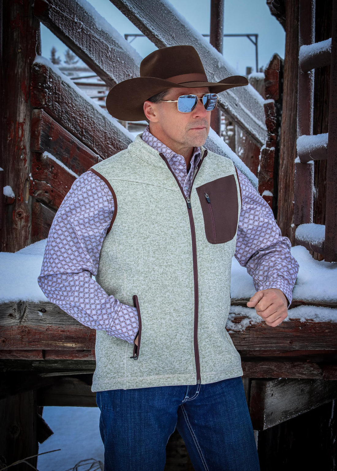 Men's Sweater Vest | Style M26701BC