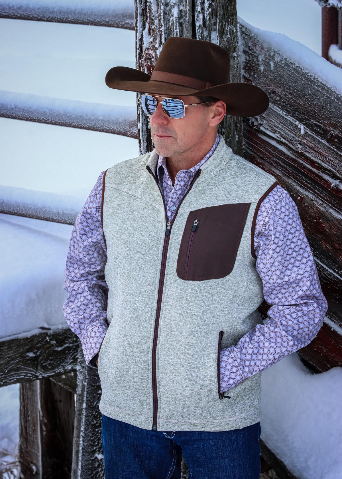 Men's Sweater Vest | Style M26701BC