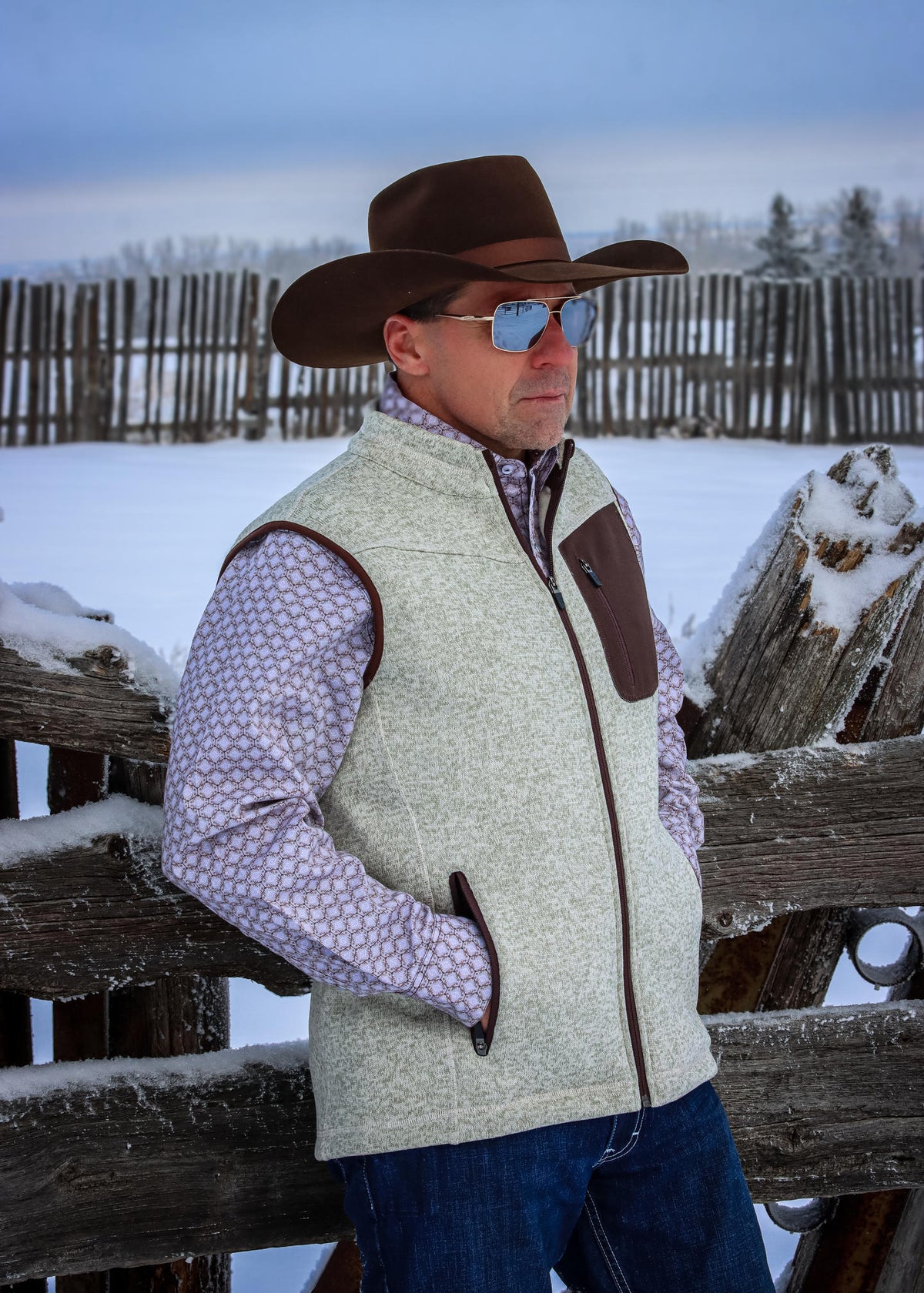 Men's Sweater Vest | Style M26701BC
